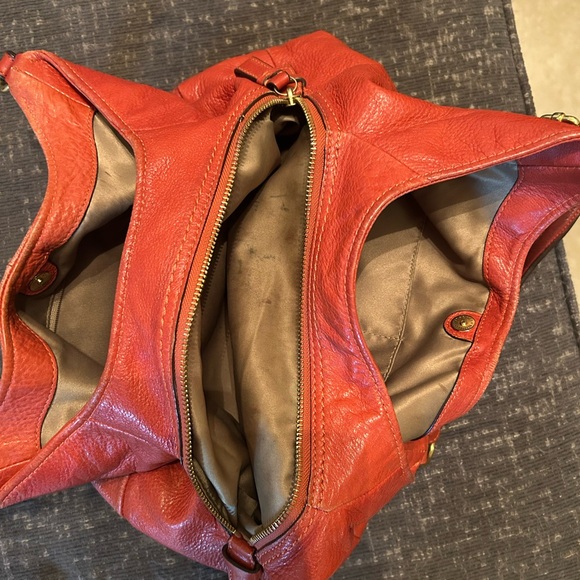 Coach Red/Orange Purse (CHEAP) - Picture 3 of 3